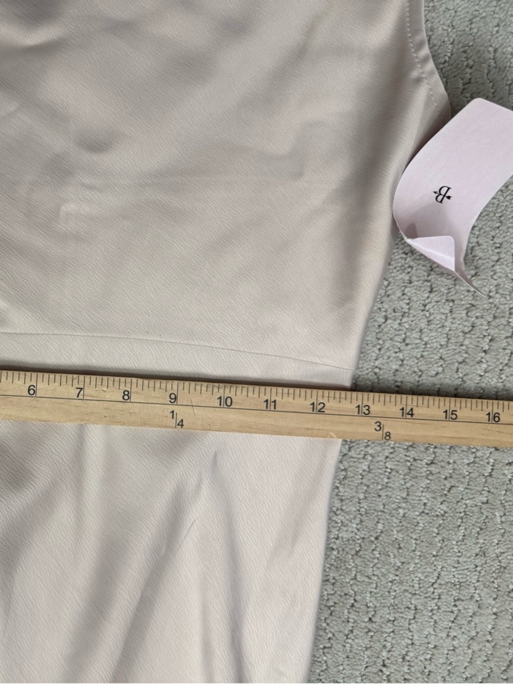 BHLDN Malynn Maxi Slip Dress Cowl Dress In Oyster NWT - Picture 8 of 13